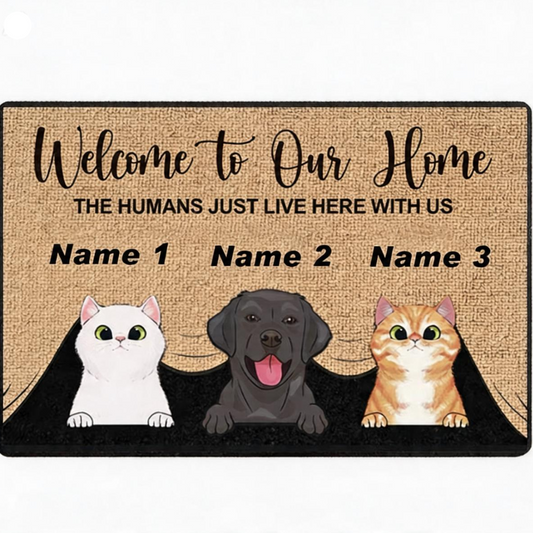 Tapete personalizado para mascota