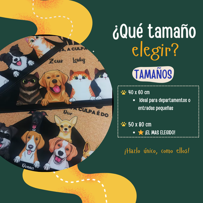Tapete personalizado para mascota